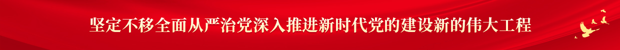 堅定不移全面從嚴治黨深入推進新時代黨的建設新的偉大工程